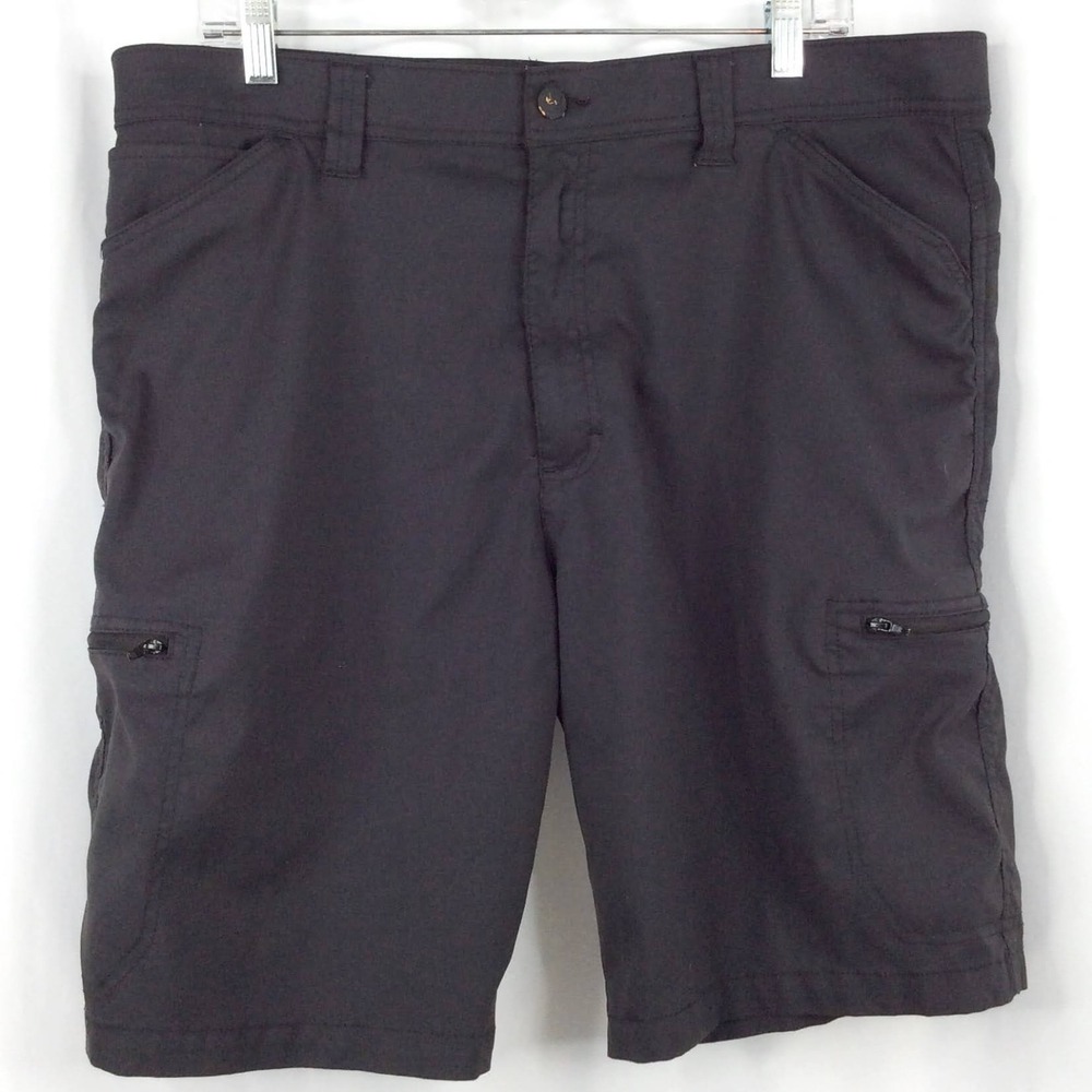 Wrangler Men's Cargo Shorts Size 38 Gray Comfort Flex Waist